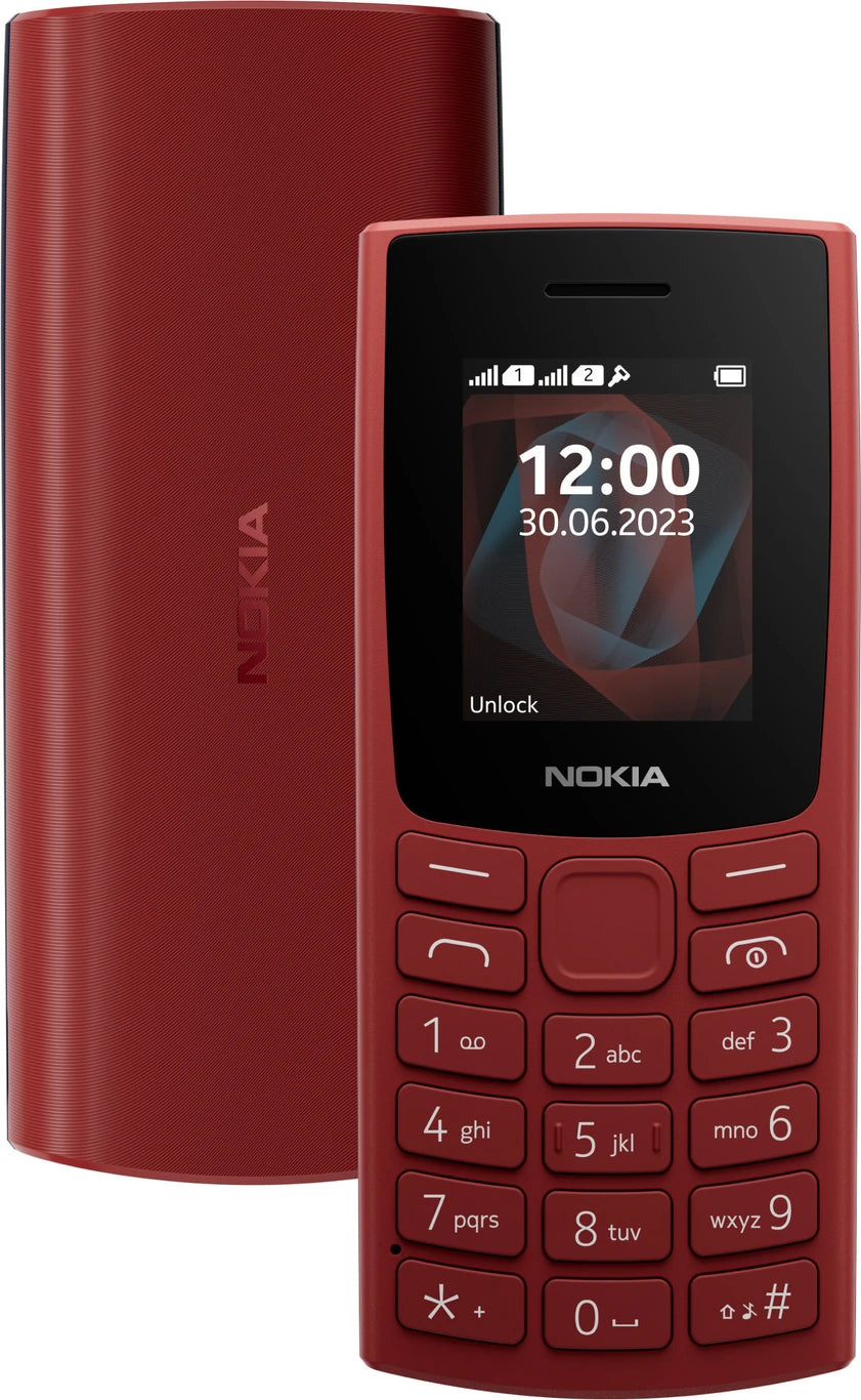 Nokia All-New 105 Single Sim Keypad Phone with Built-in UPI Payments (Charcoal)