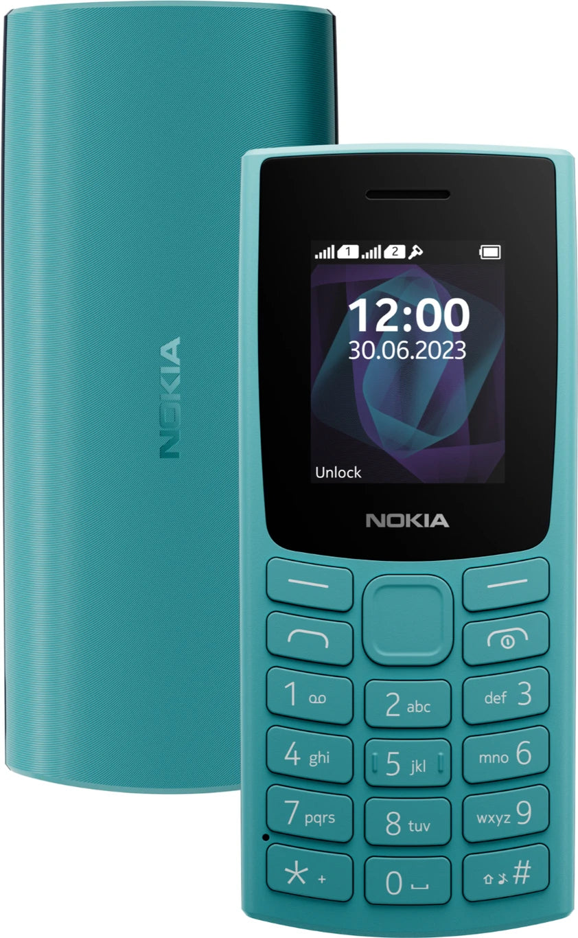 Nokia All-New 105 Single Sim Keypad Phone with Built-in UPI Payments (Charcoal)