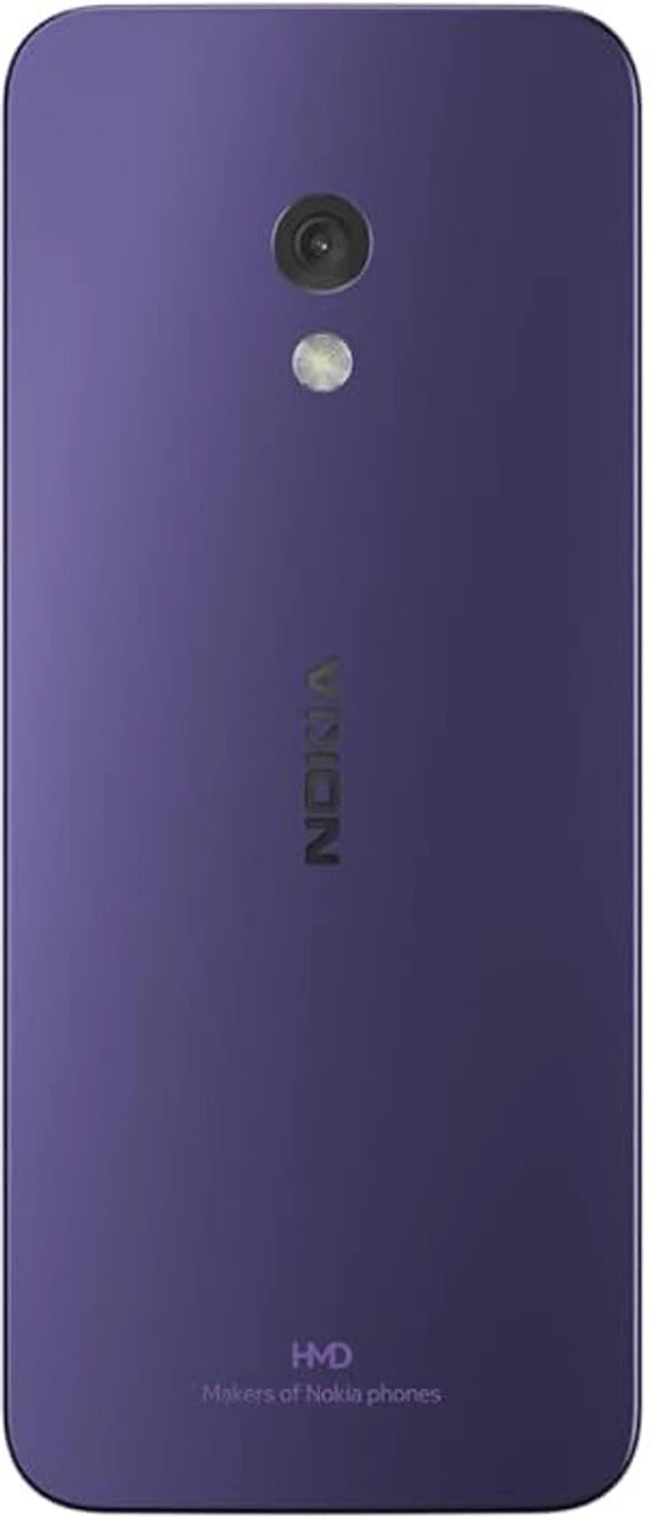 Nokia 235 4G Dual SIM Keypad Phone, Scan & Pay UPI, USB Type C (Purple)