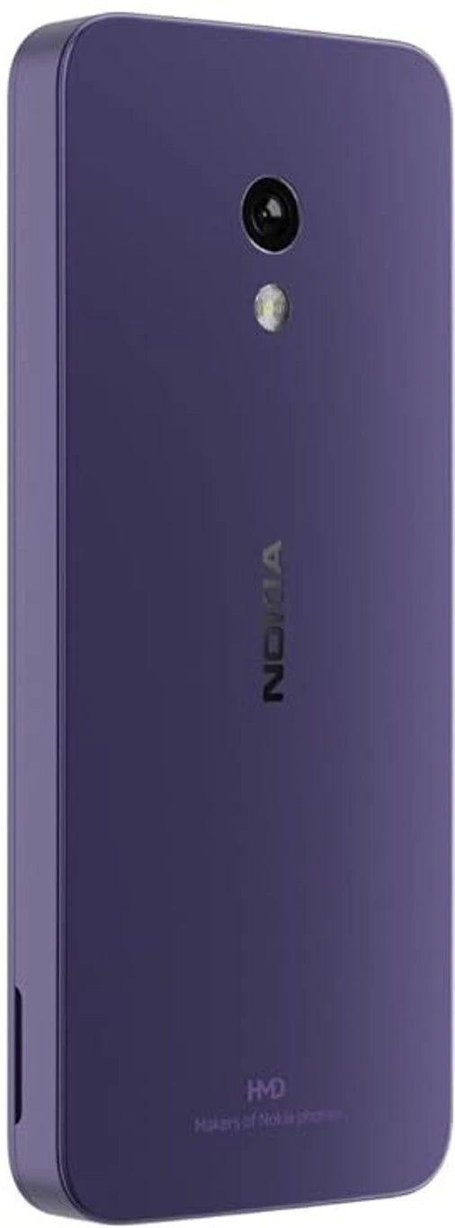 Nokia 235 4G Dual SIM Keypad Phone, Scan & Pay UPI, USB Type C (Purple)