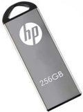 HP A220W 256GB Pen Drive Compatible with Laptop, Mobile, TV, Desktop USB 3.0 Metal Case (Grey)
