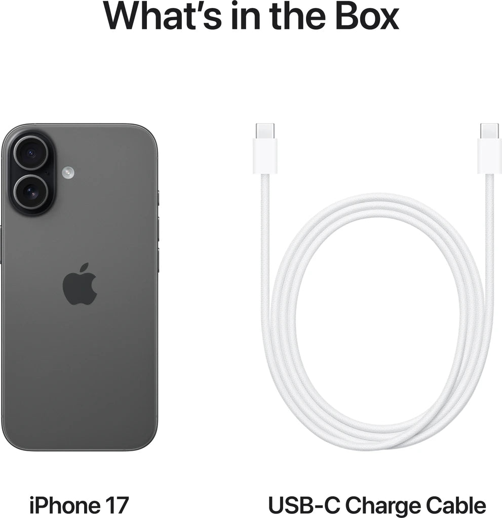 Apple iPhone 17 (Black, 512 GB)