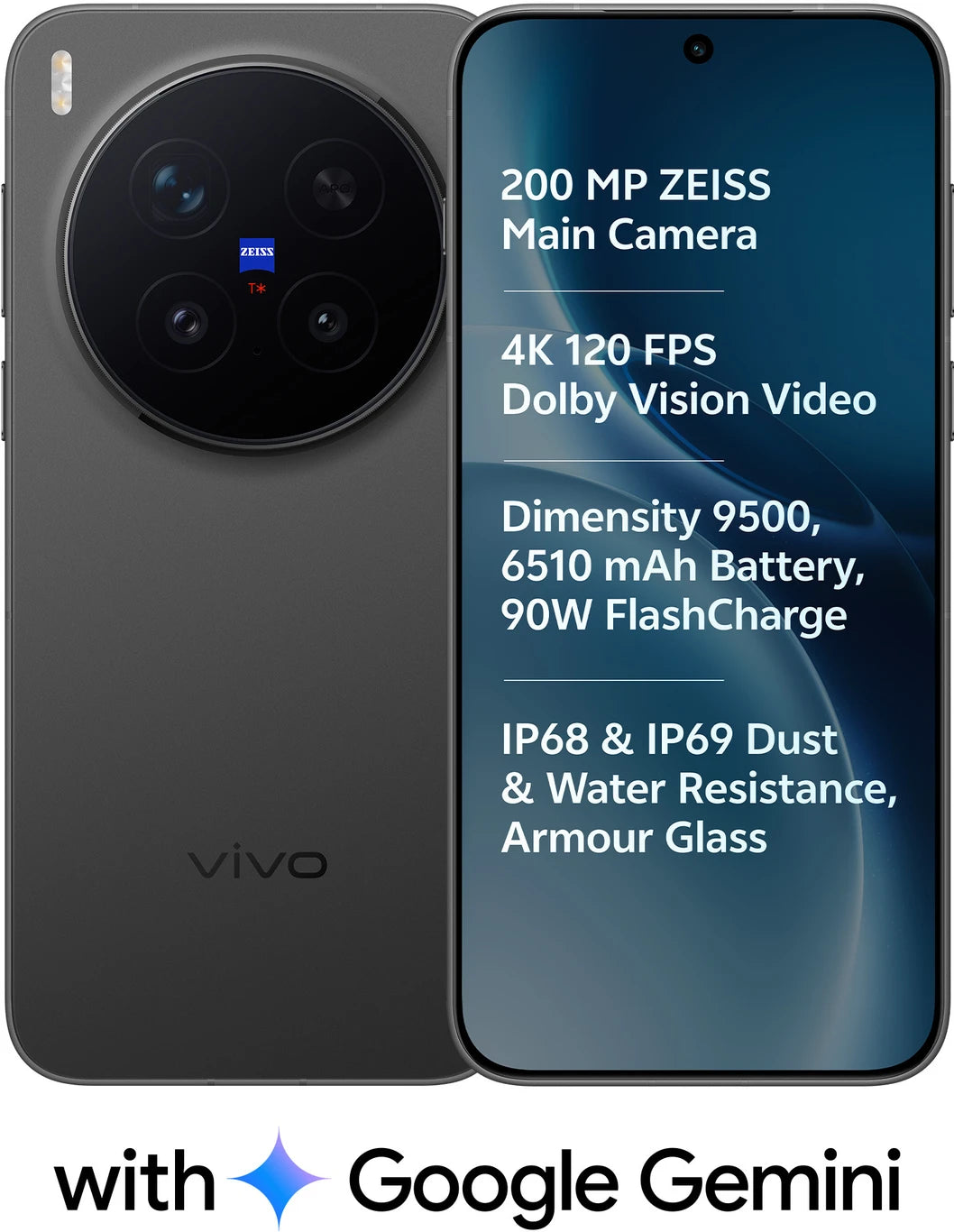 Vivo X300 Pro (Elite Black, 512 GB) (16 GB RAM)