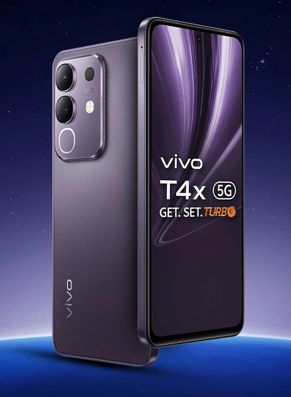 vivo T4x 5G (Pronto Purple, 128 GB) (8 GB RAM)