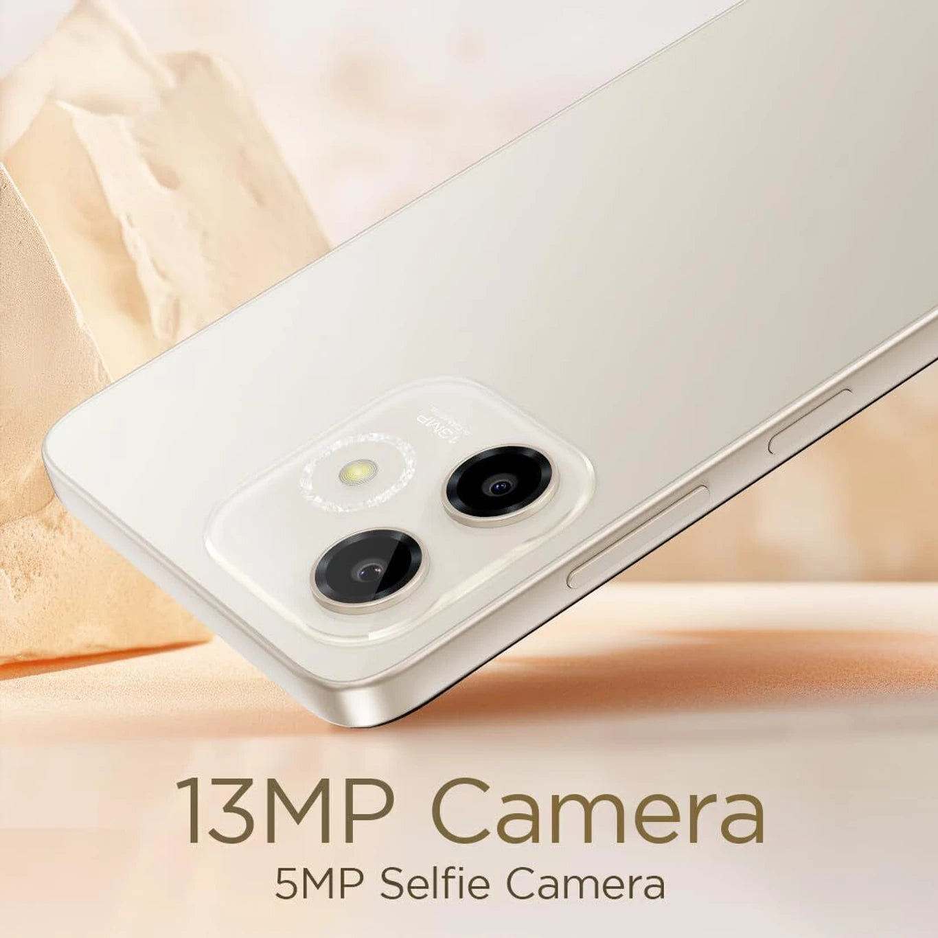 LAVA Shark 5G (Stellar Gold, 64 GB) (4 GB RAM)