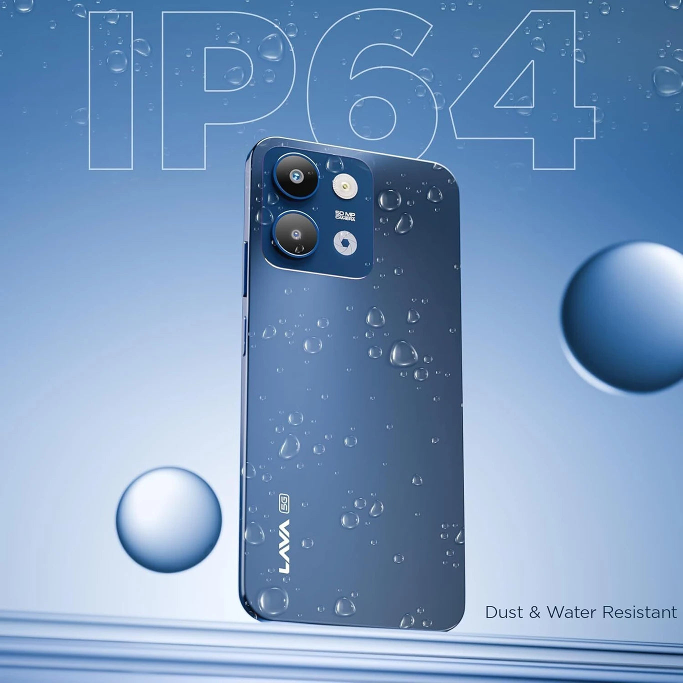 LAVA Storm Lite 5G (Astral Blue, 128 GB) (4 GB RAM)