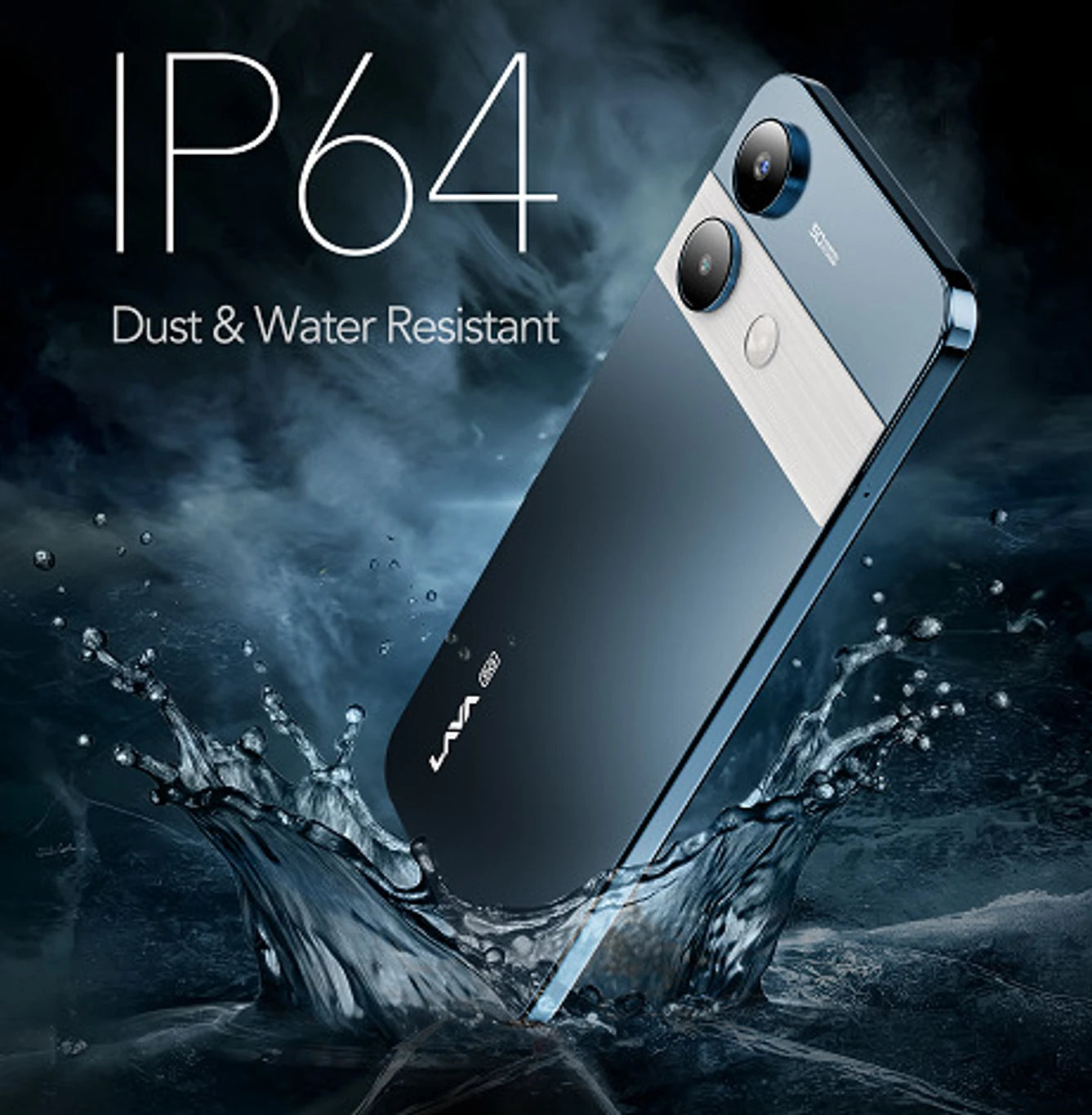 LAVA Storm Play 5G (Frosty Blue, 256 GB) (8 GB RAM)